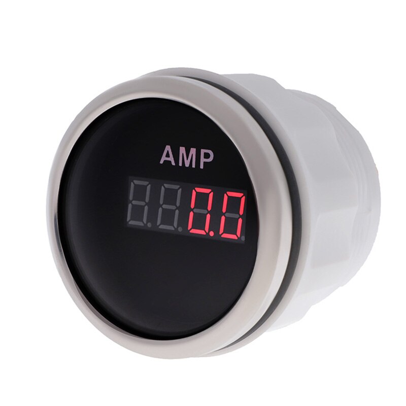 52MM Digital AMP Amperemeter Gauge Universal 100A Marine Ammeter Waterproof IP67 Fit For Car Boat Motorcycle Marine