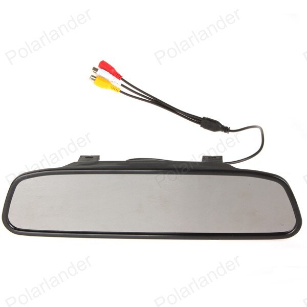 HD 4.3 inch TFT LCD Car Achteruitkijkspiegel Monitor Auto Reverse Monitor Screen 16:9 Kleur