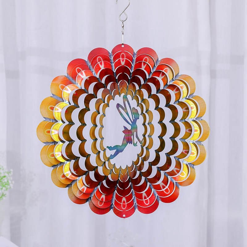 Edelstahl Garten Windspinner – Drache Sonnenfänger, 27 X 22 X 7 Cm, Für Terrasse & Balkon