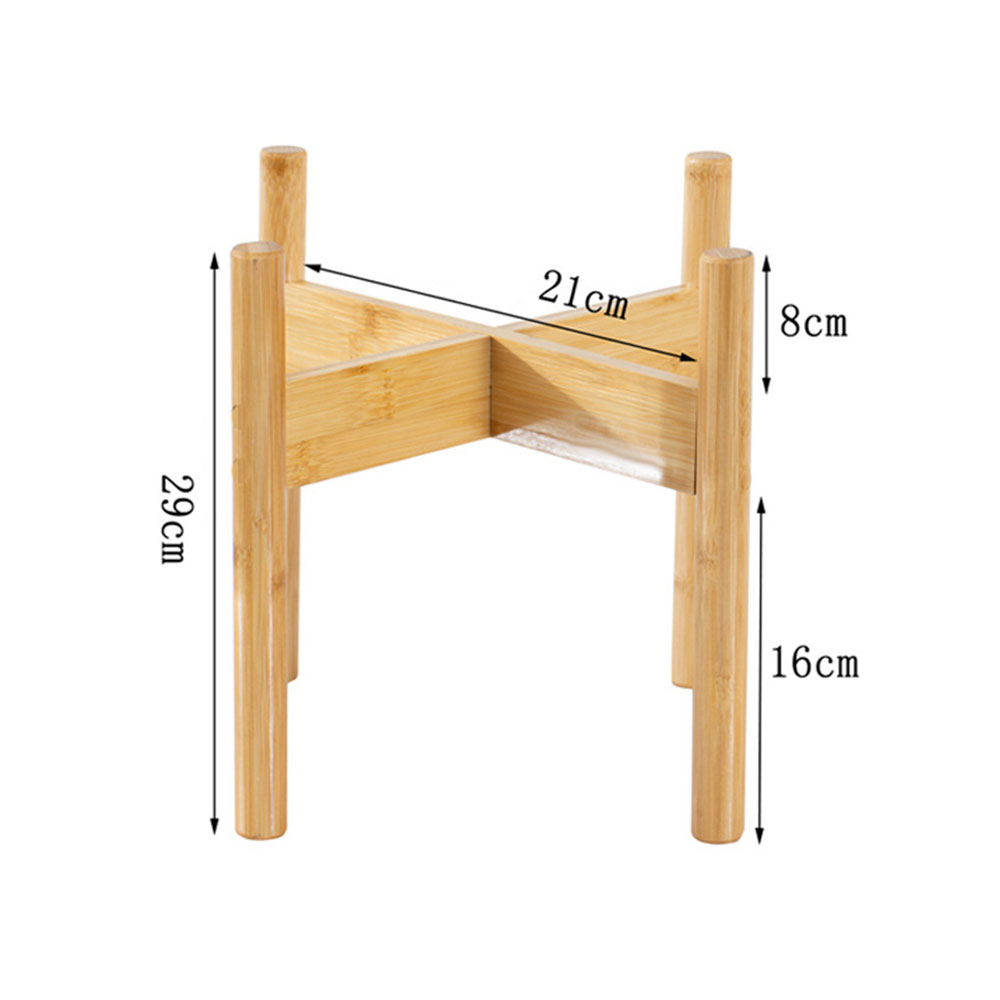 Soporte para plantas Bonsai, soporte para plantas de madera de mediados de siglo, soporte moderno para flores en maceta, estante de mesa para oficina, decoración moderna para el hogar