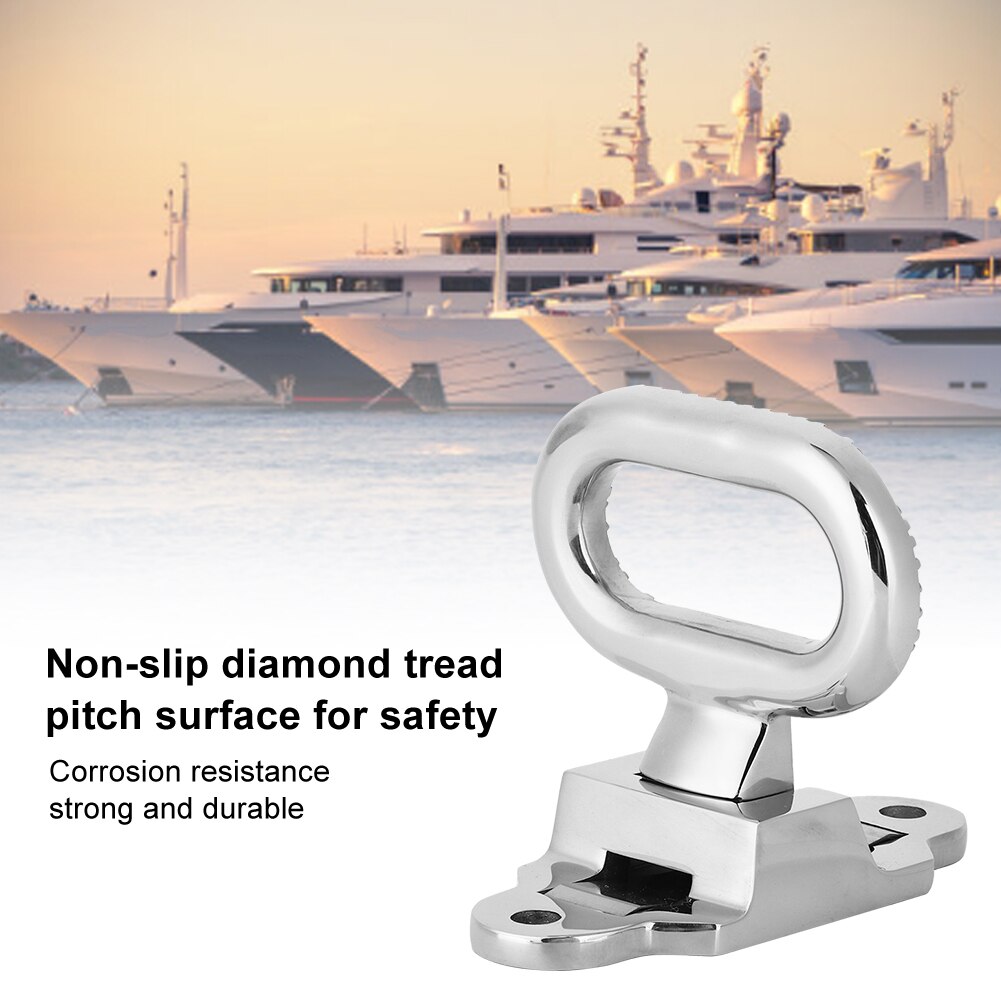 Boat Folding Step Stainless Steel Folding Mast Step Safety Marine Boat Hardware Folding Mast Step Arrivals