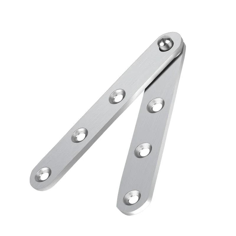 Stainless Steel Doors Hinges Under 360 Degree Rotating Shaft Rotation Hinge Positioning Concealed Cabinet Hinge: Default Title