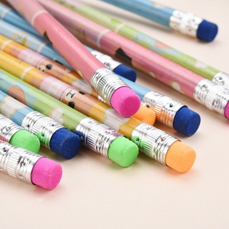 10pcs/Lot Rainbow Color Pencil 4 in 1 Colored Drawing Painting Pencils