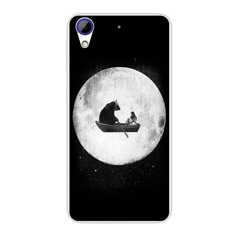 Voor htc 628 hoesje voor htc desire 628 /  htc desire 628 dual sim hoesje 5.0 " boterheldere zachte tpu-beschermer dunne hoes: 10