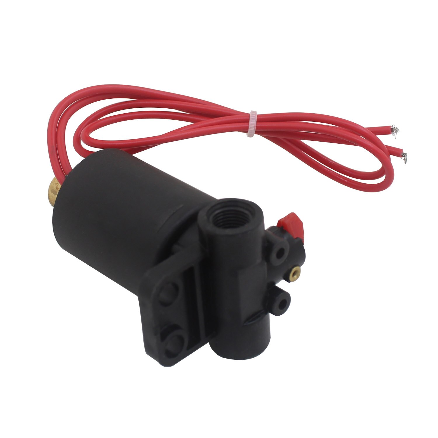water 3 way Pilot plastic solenoid valve NC plastic solenoid valves for