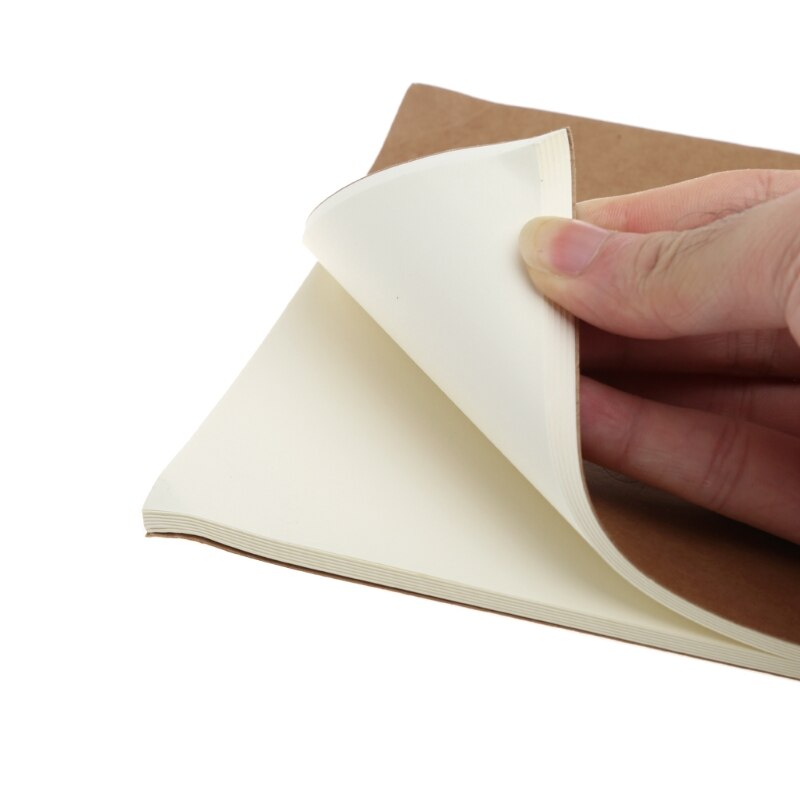 Vintage Retro Kraft Paper Notebook Blank Notepad Book Journal Notebook Diary