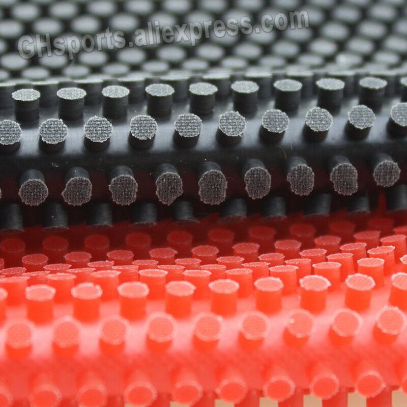 Flying Dragon Pips-long Table Tennis Rubber (Super Big Pips, No ITTF) Long Pips Ping Pong Rubber Topsheet OX
