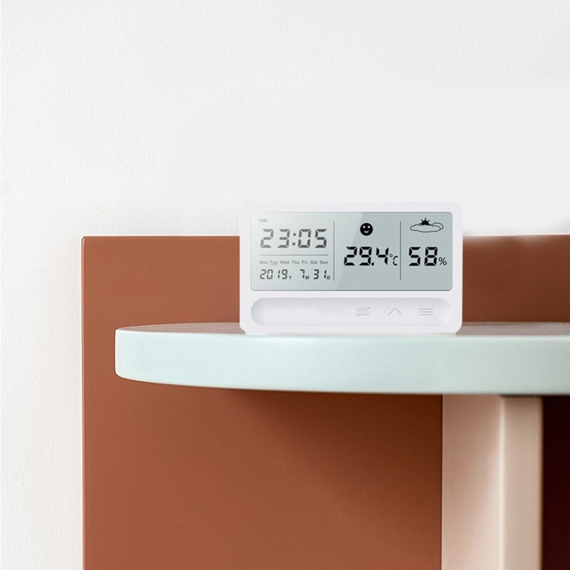 Hygrometer Thermometer Feuchtigkeit Anzeige Digital Innen Thermometer Raum Temperatur und Feuchtigkeit