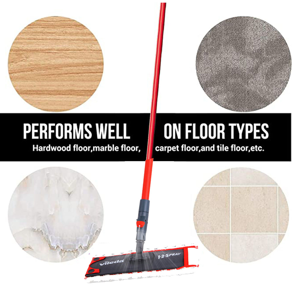 Microvezel Floor Vlakke Spin Spray Mop Pads Schoonmaakspullen Vervanging Refill Doek Mopa Hoofd Voor Vileda Ultramax Accessoires