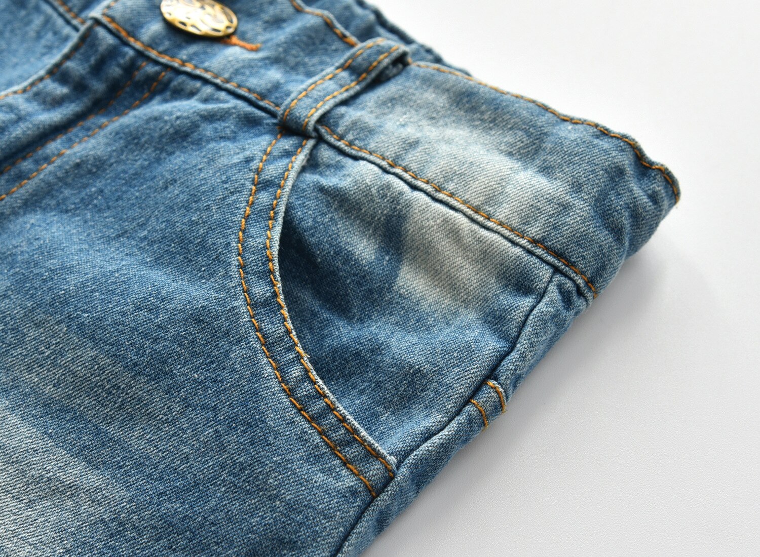 Baby Jongens Katoen Jeans Broek Kids Kinderen Lente Herfst Dunner Denim Causale Broek Kinderen Kleding Voor 2-7 Jaar oude