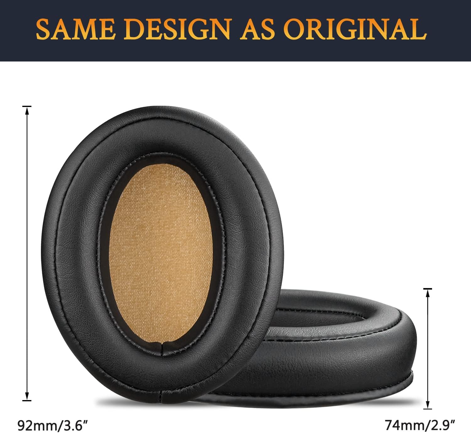 Oordopjes Vervanging Voor Sennheiser Momentum 2.0 (Momentum 2, M2), Hd1 Rond-Oor Hoofdtelefoon, Oorkussentjes Met Geluidsisolat