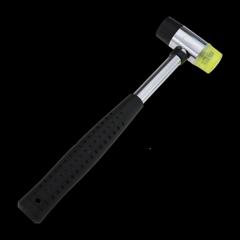 Dubbele Gezicht Tap Rubber Hamer 25Mm Multifunctionele Beglazing Venster Kralen Hamers Nylon Hoofd Rubber Mallet
