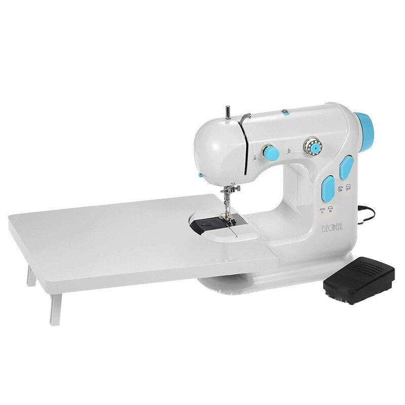 Multifunctional Mini Household Electric Sewing Machine Two-wire Metal Beginner Small Machine AM-306 220V