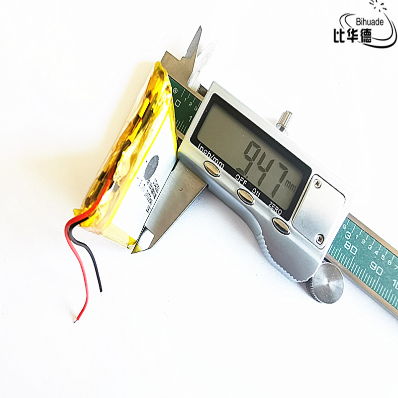 3,7 v bateria de polímero de lítio 104050 2400 mah tablet pc navegação energia móvel giy