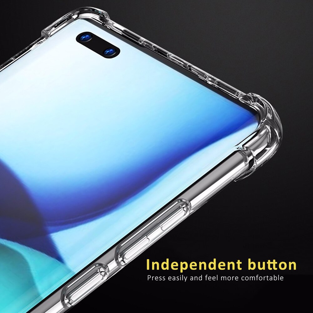 Super Schokbestendig Clear Soft Case Voor Huawei Mate 40 Pro Plus Transparante Siliconen Airbag Anti-Klop Gevallen Voor Huawei mate40 Pro +