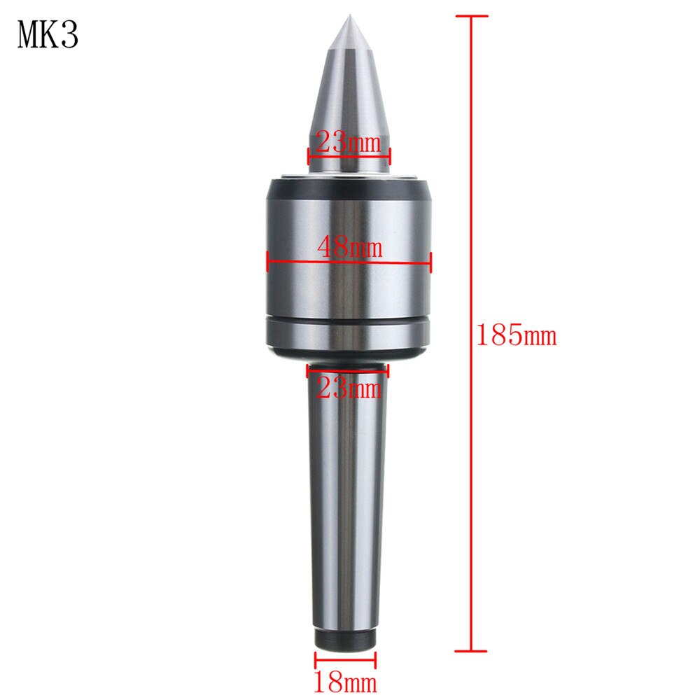 Mk1/mk2/mk3/mk4/mk5 60 graden live frees center gereedschap precisie morse conus lager draaibank draaiende revolver -  #4: Mk3