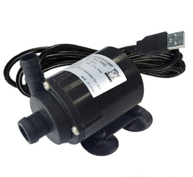 Mini DC brushless motor submersible water pump 12v 5v: USB port / 12 volt