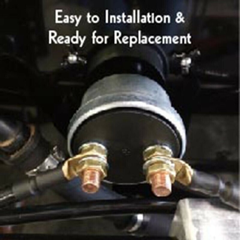 12/24V Master Battery Disconnect Switch Battery Power Cut Off Isolator Killer with Battery Cable Wire for Car Boat ATV: Default Title