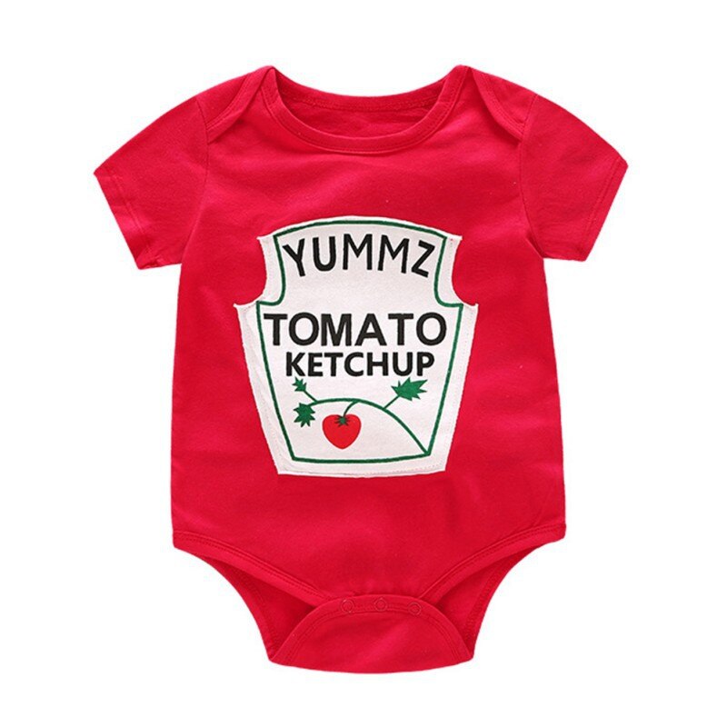 Baby Strampler Zwillinge Jungen Mädchen Strampler Nette Gemüse drucken Strampler für Neugeborene Baumwolle Strampler Baby Kostüm