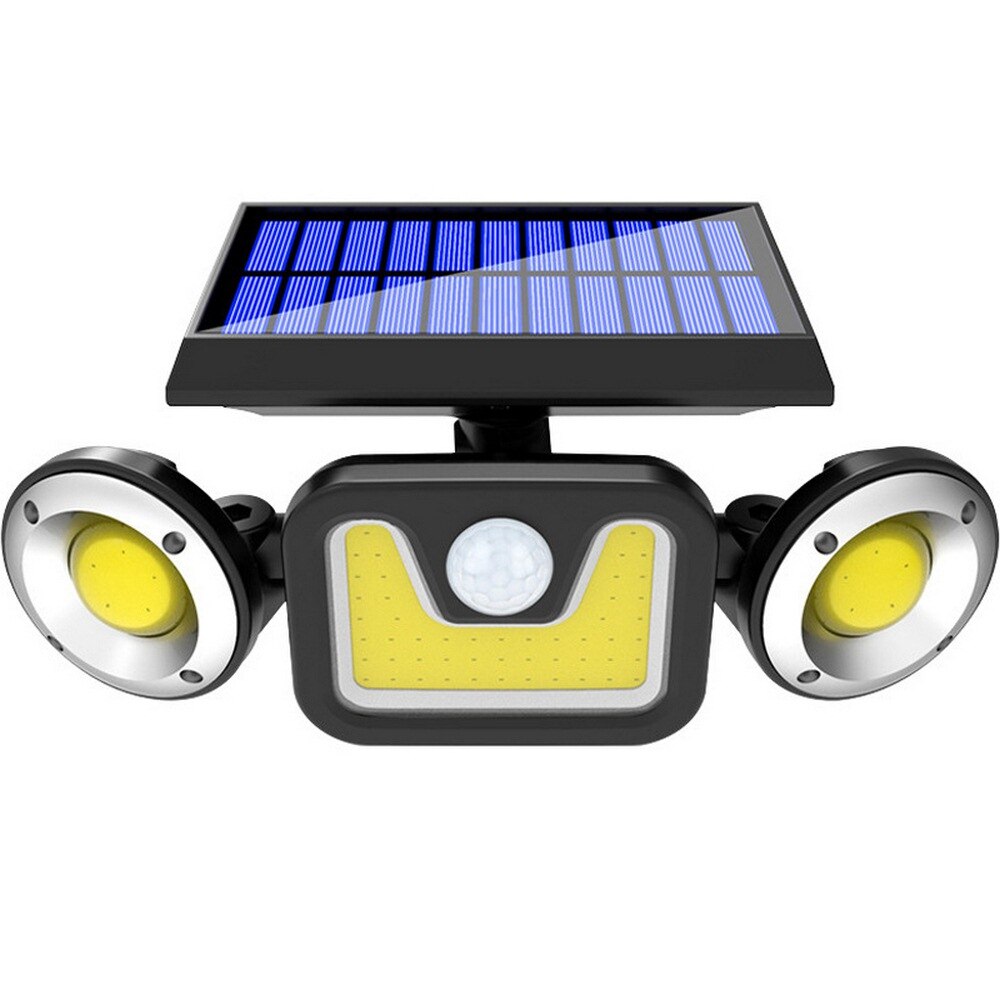 100LED Solar Light Outdoor Solar Lamp PIR Motion Sensor Wall Light Waterproof Solar Powered Sunlight for Garden Decoration