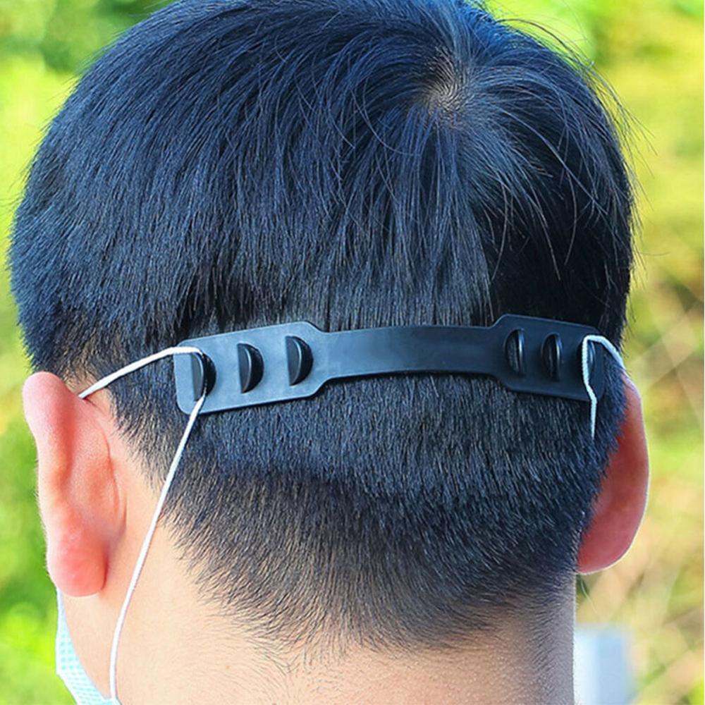 Einstellbare Anti-Unterhose Maske Ohr Griffe TPU Verlängerung Haken Gesicht Masken Schnalle Halfter Zubehör Ohrenschmerzen Verhinderungen Earmuffle Schnalle