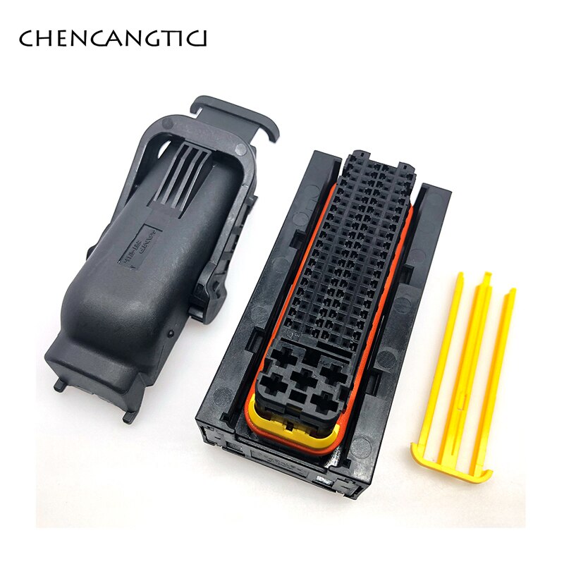 1 Set TE AMP TYCO 81 Pin Automotive ECU Connector Ignition Wire Harness Socket Plug Without Terminal Seal 1473244-1 1473247-1: Default Title