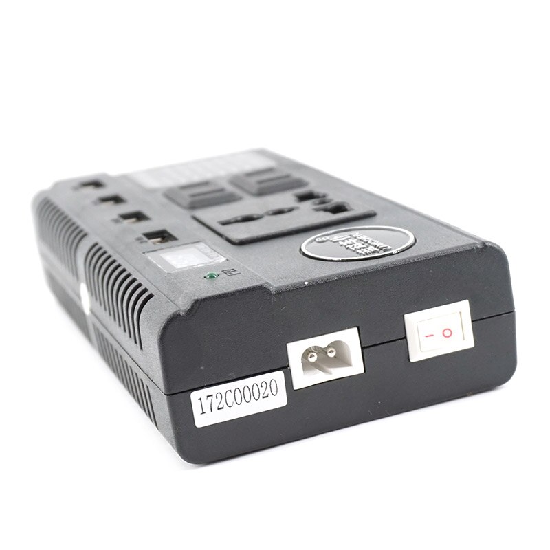 Car Convertidor Mini Inverter 12V 220V / 24V to DC 100-240V 60/120W 4 USB Adapter Converter with LED Digital display Charger