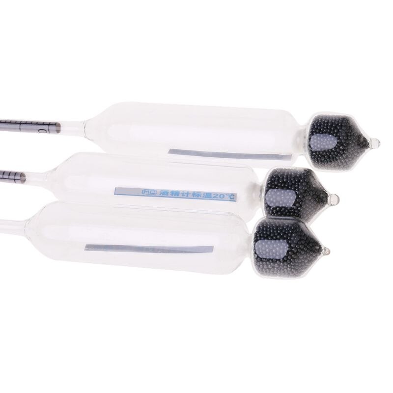 5 sztuk próbnik hydrometr klasyczny narzędzia alkoholomierz alkometr miernik stężenia wina 0-50 areometr alkohol narzędzia