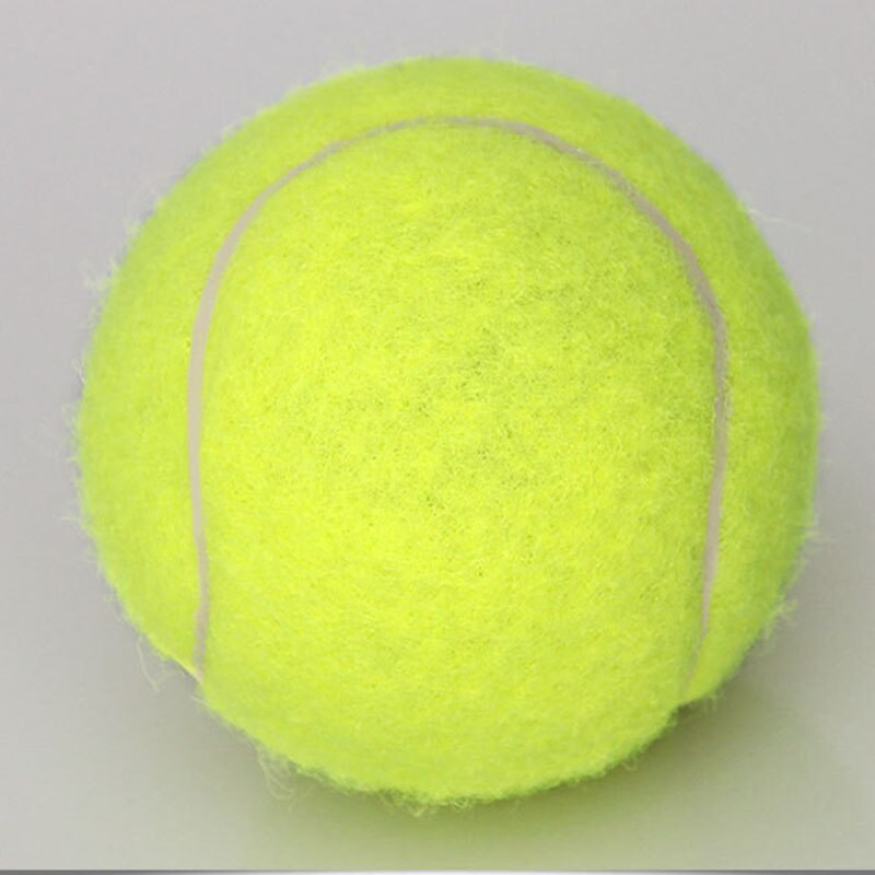 Pelota de tenis amarilla de 2 uds. Para deportes de alta elasticidad, para actividades al aire libre, divertido perro de playa de Cricket, Ideal para la práctica de tenis de playa