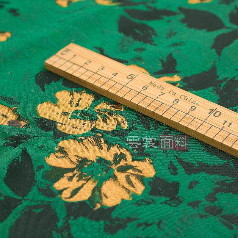 150cm embossed brocade jacquard fabric suit jacket clothing jacquard fabric diy Italian brand brocade satin fabric cloth