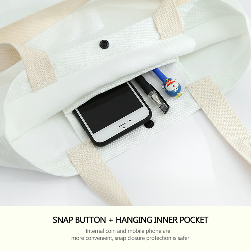 Maatwerk Solid Corduroy Schoudertassen mode canvas tas Tote Pakket Portemonnees Casual Handtas Voor jong meisje 42cm * 40cm