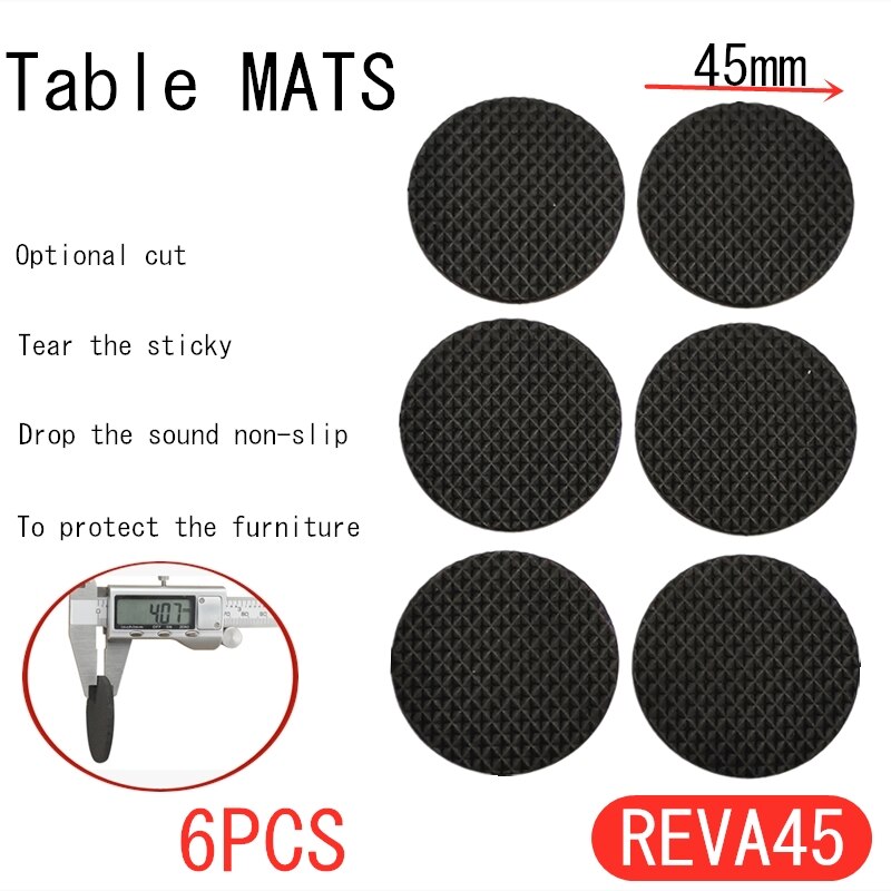 Protège-pieds antidérapants pour meubles, tapis anti-rayures pour sol, couvre-pieds de Table, chaise, noir, auto-adhésif pied meuble set de table protege chaise pied de table protection chaise protege pieds de chaise g: Bleu
