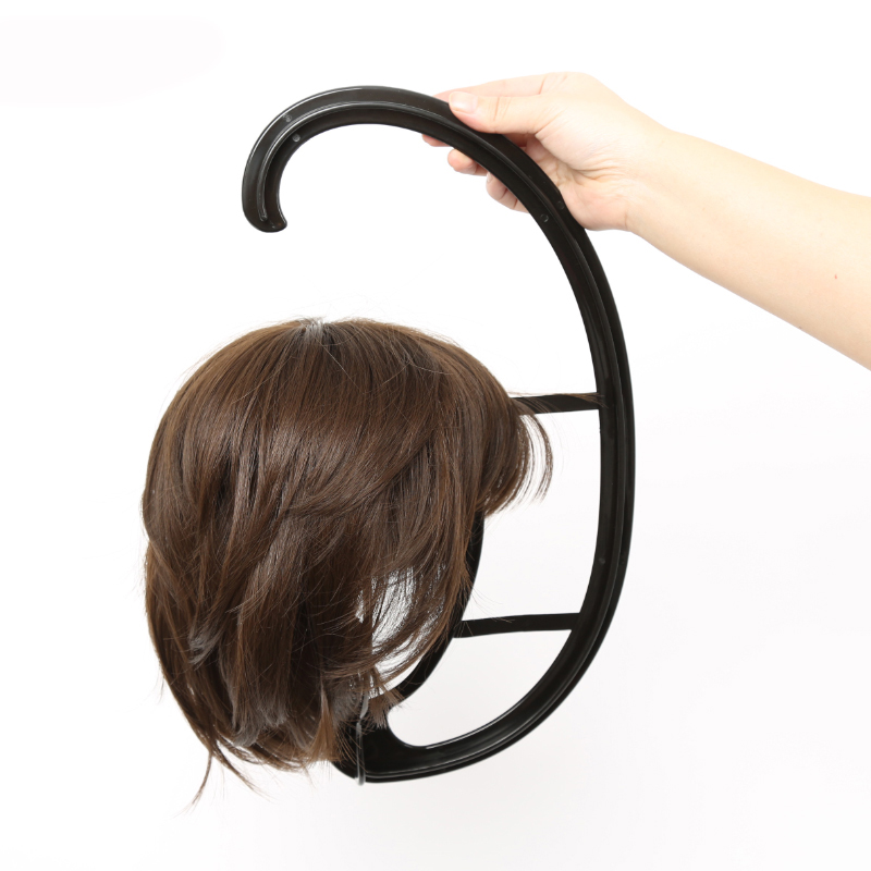 Neue Hängen Perücke Stehen Tragbare Kunststoff DIY Hüte Aufhänger Abnehmbare Display Haar Trockner Halter Werkzeug Für Lange und Kurze Perücken kappe