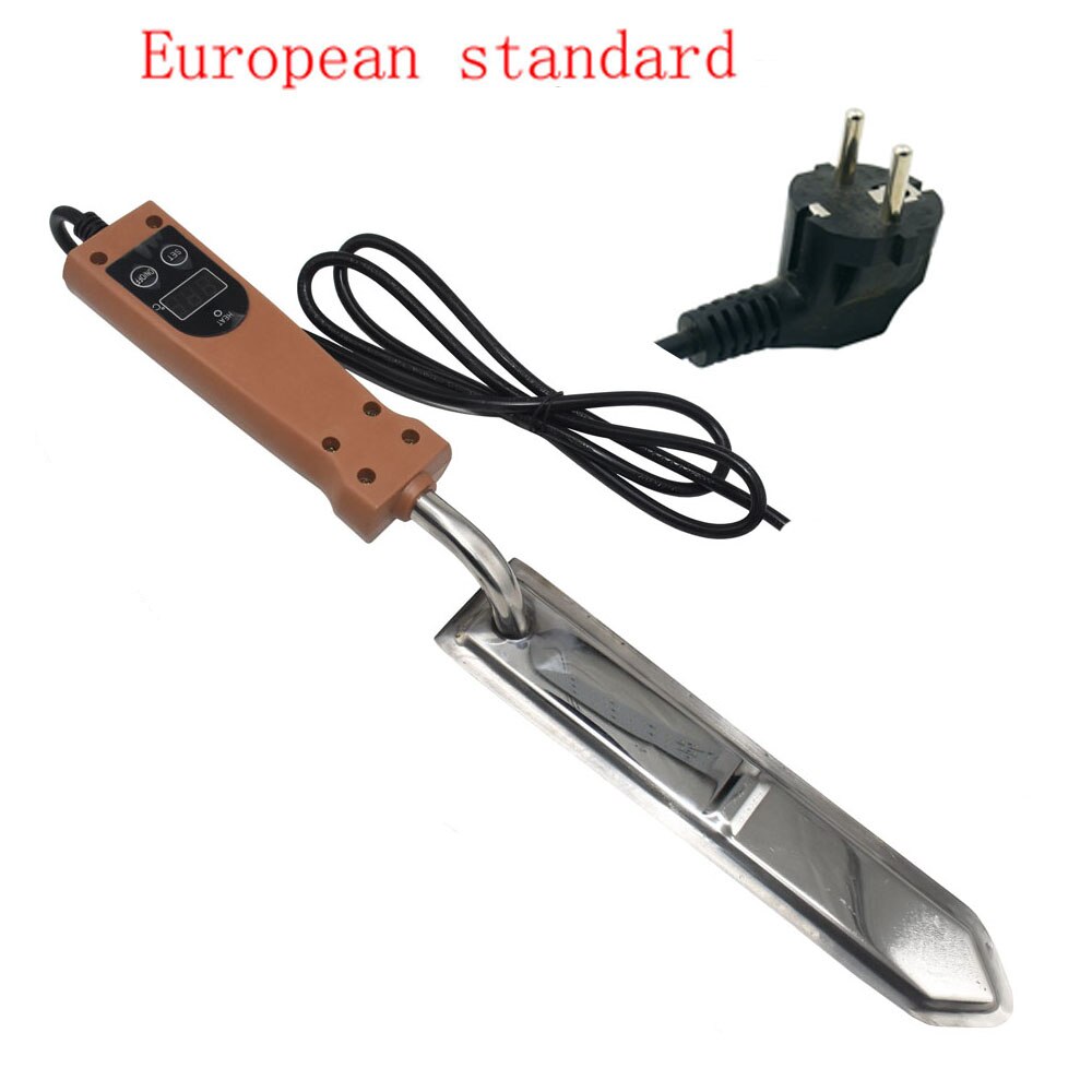 Cuchillo eléctrico para cortar miel, herramienta de apicultor, Control de temperatura, 220V, 140-160 grados Celsius, 1 ud.