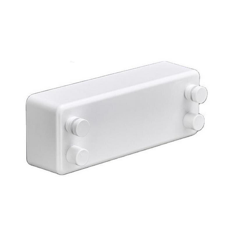 Clothes Line Dryer Bathroom Accessories Drying Rack White/Black/Golden/Silver Clothesline Rack Laundry Dryer Double Layer: white