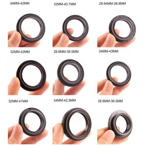 Mtb Mountainbike Fiets Vervanging Voorvork Stof Olie Afdichtring Fiets Deel Weg Mountainbike Headset Accessoires: 32MM to 41MM