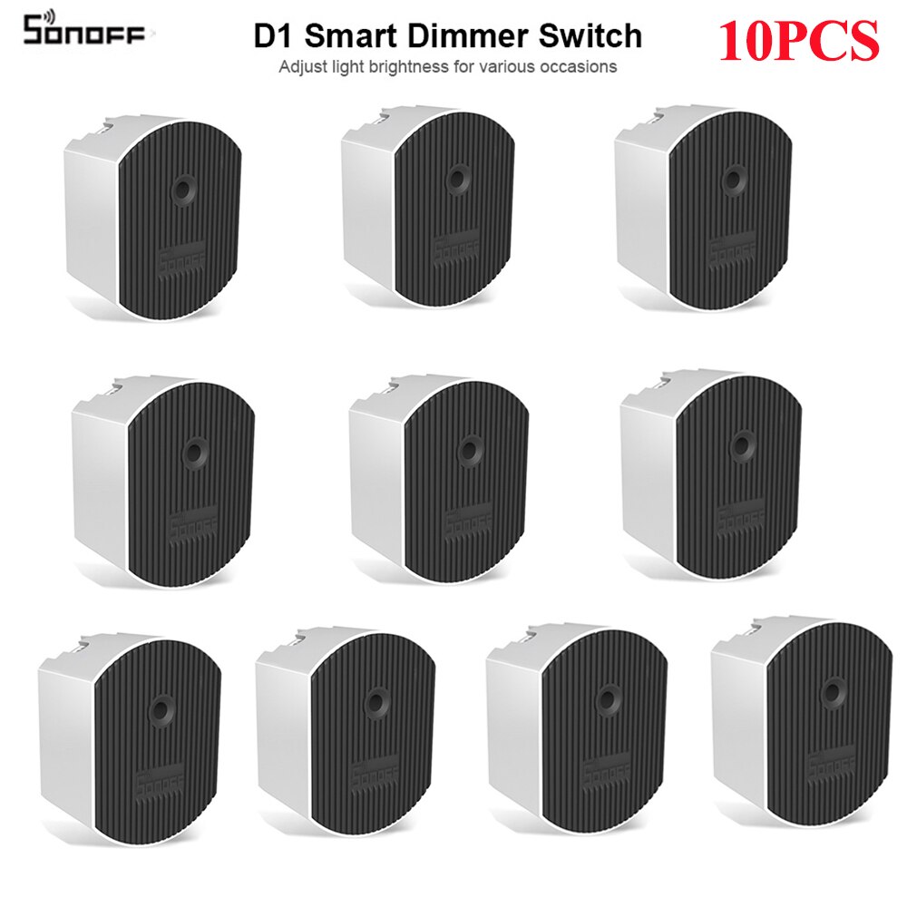 Sonoff D1 Smart Dimmer Switch Wifi Wireless Smart Home Automation Timer DIY Switch Via Ewelink App Work with Alexa Google Home