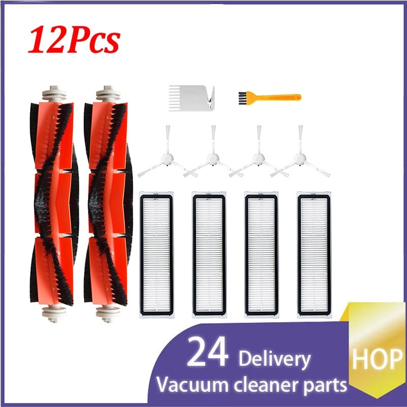 Hepa Filter for Xiaomi Mijia 1C 2C STYTJ01ZHM / Dreame F9 / Mi Robot Vacuum Mop Cleaner Roller Brush Accessories Spare Parts Kit