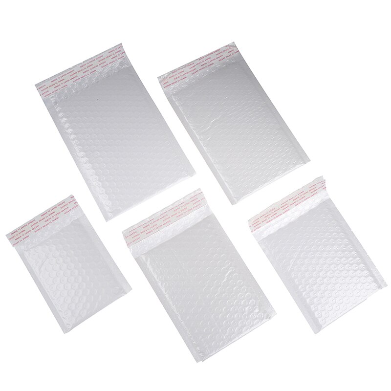 8pcs White Paper Bubble Padded Mailers Envelopes Bag Bubble Mailing Envelope Bag Packaging Bags Mailer Bags