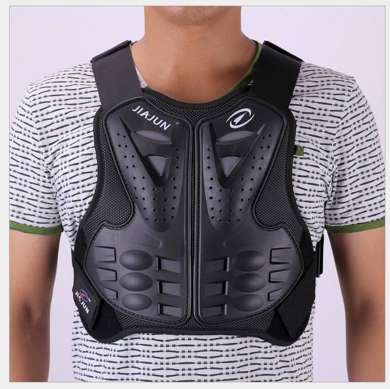 Adult Men/Women Armor Chest And back protection Knight armor Anti-fall Anti-collision Cross-country Motorcycle Riding equipment: black / M