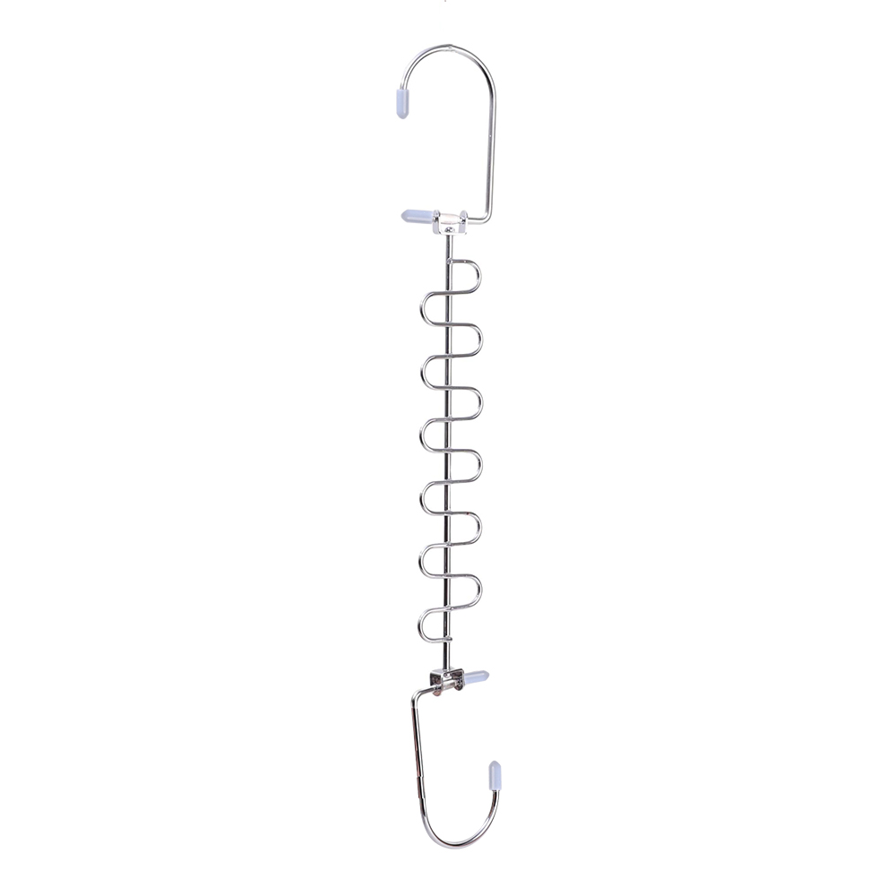 Stainless Steel Cascading Hangers for Clothes Shirts Space Saving Storage Metal Rack Magic Closet Wardrobe Hanger Hook Organizer: light yellow