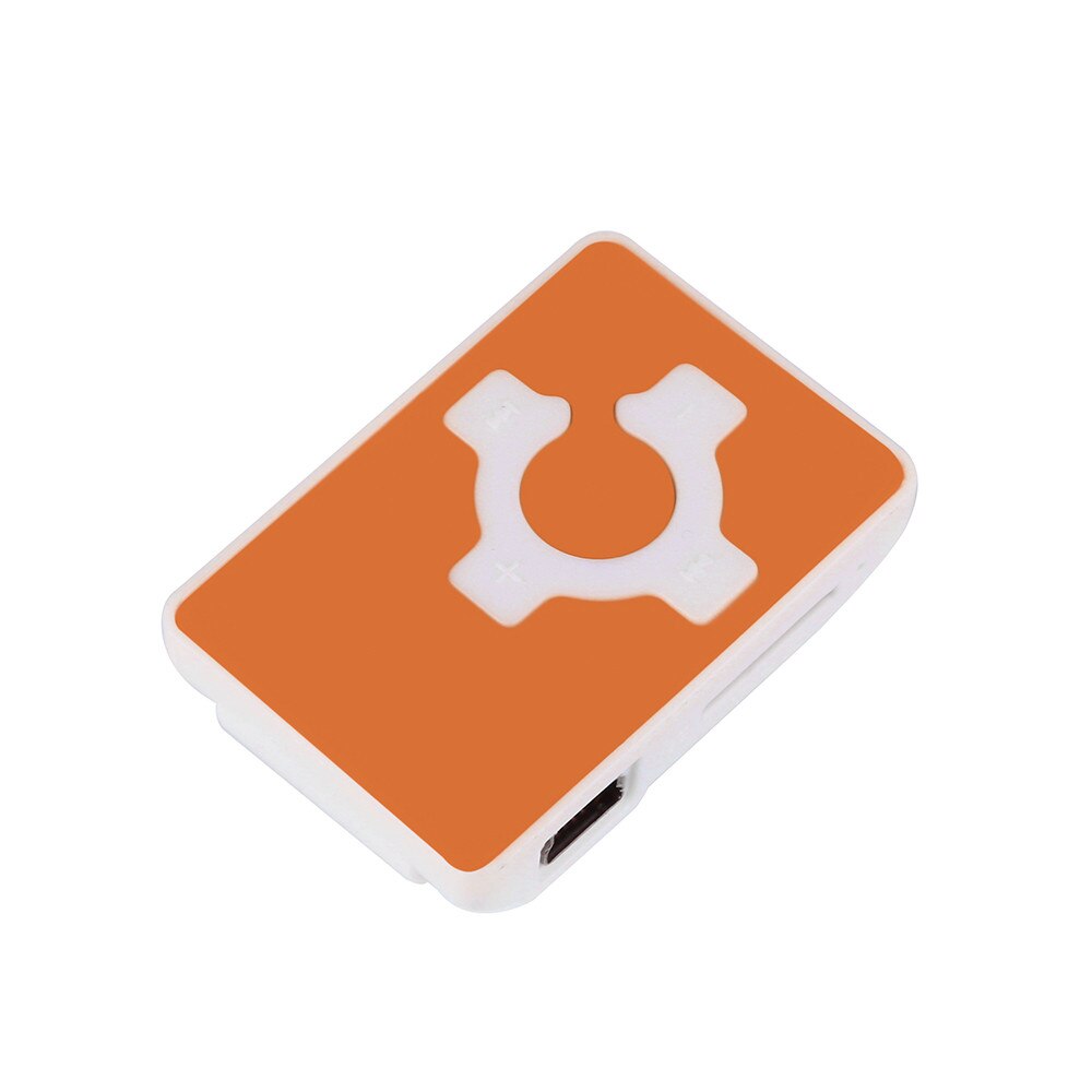 MP3 Player Mini Clip USB Music Media Player Support 32GB Support SD TF Portable Simple Durable MP3 Players: B