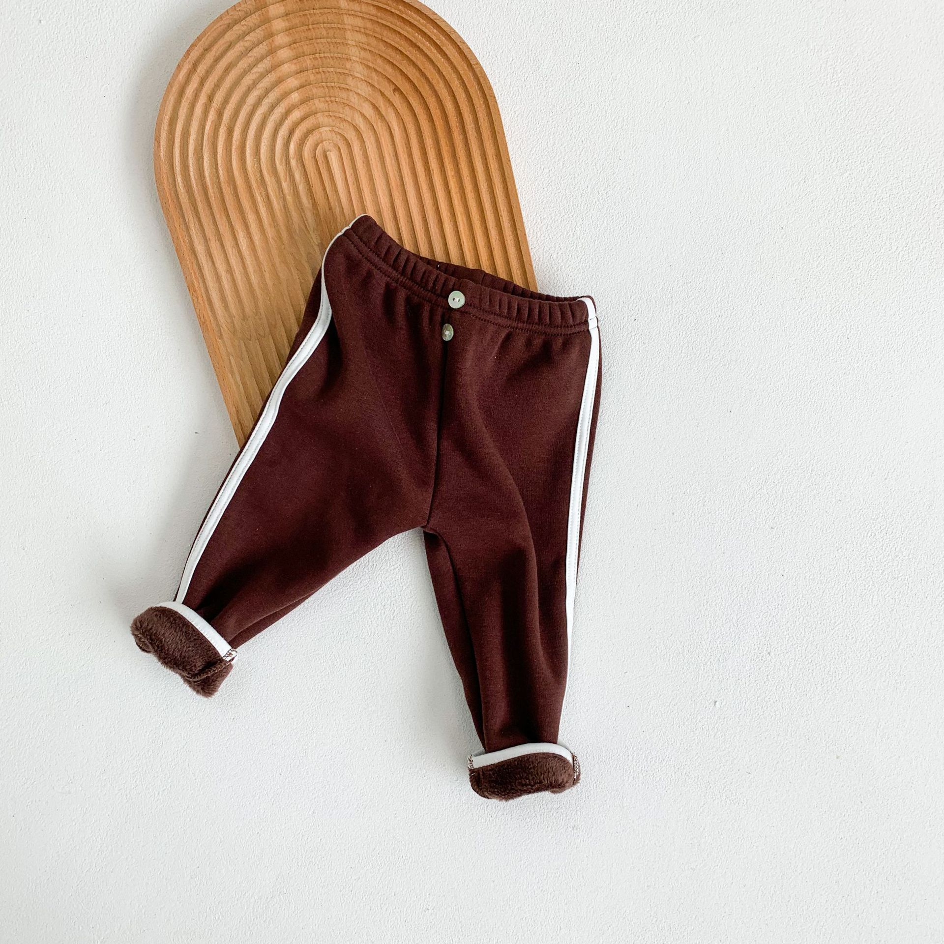 Winter Thicken Kinderen Harembroek Voor Baby Jongens Broek Kinderen Casual Broek Effen Kleuren Baby Meisjes Warm Leggings