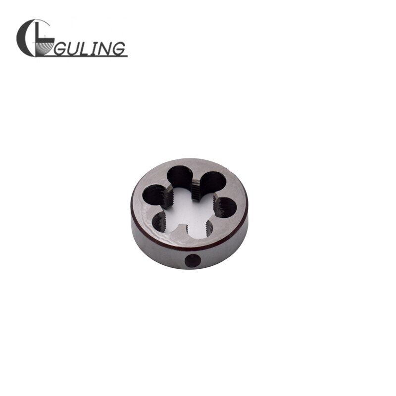 GULING HSS 60 Degree Fixed American straight tube die UNF 1.1/8"-26 For Machining External Threads Fine Thread Round dies Tool