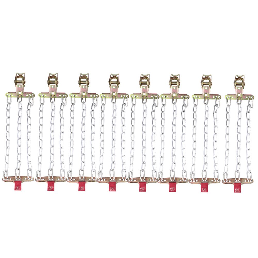 Cadenas de nieve para ruedas de coche y camión, cadenas antideslizantes para invierno, 3 cadenas