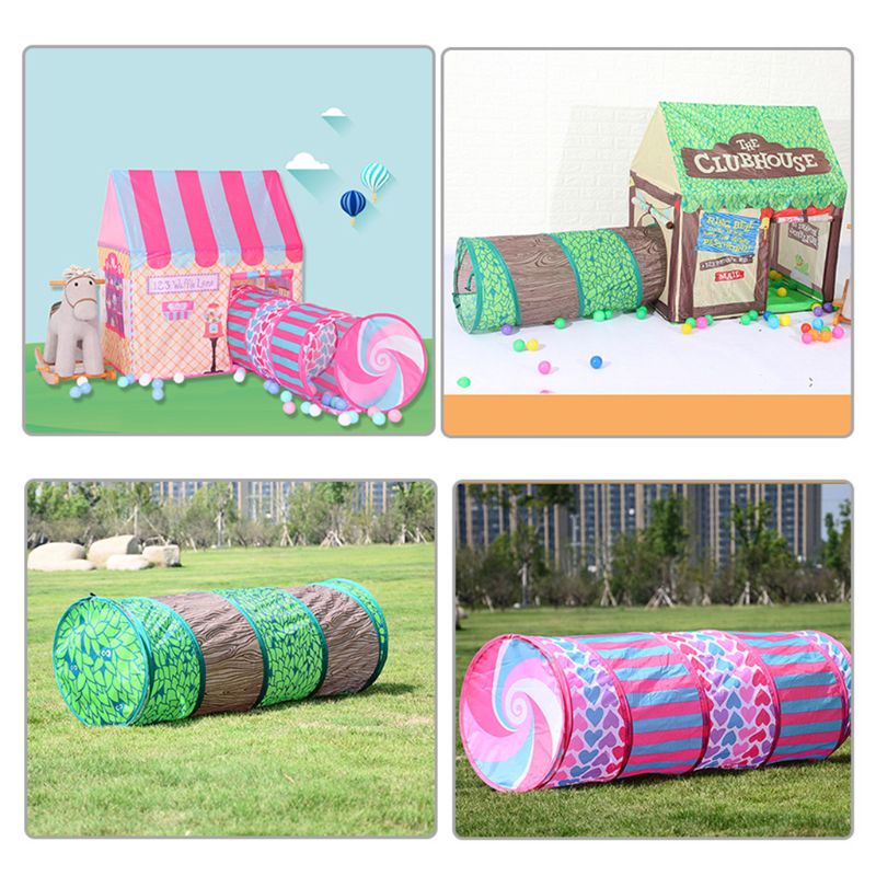 1Set Children Play House Tent Kids Outdoor Activities Indoor Foldable Game Tent Baby Portable Easy Installation Playroom