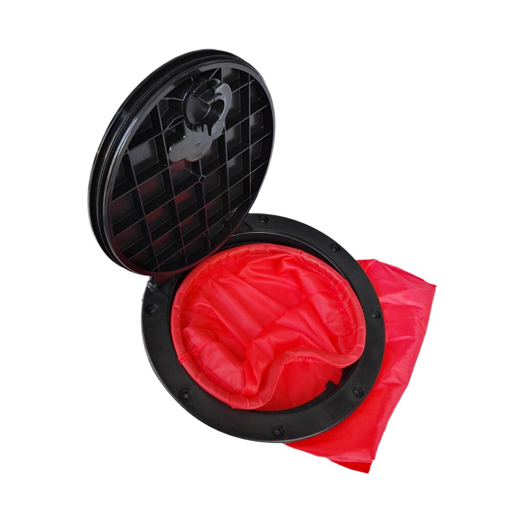 Set Van 2 Nylon Dek Plaat Met Opbergtas Boot Hatch Cover Kit Voor Boot Kajak Rubberboot