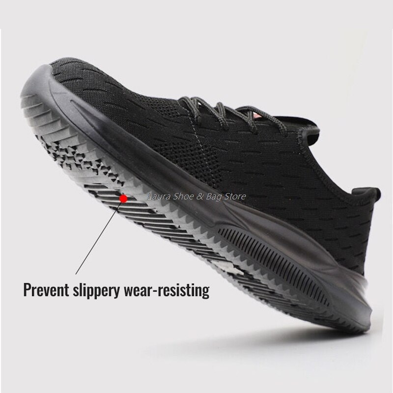 Safety Shoes Men's Work Boots Puncture Proof Safety Boots Men's Work Shoes With Steel Toe Cap Construction Shoes