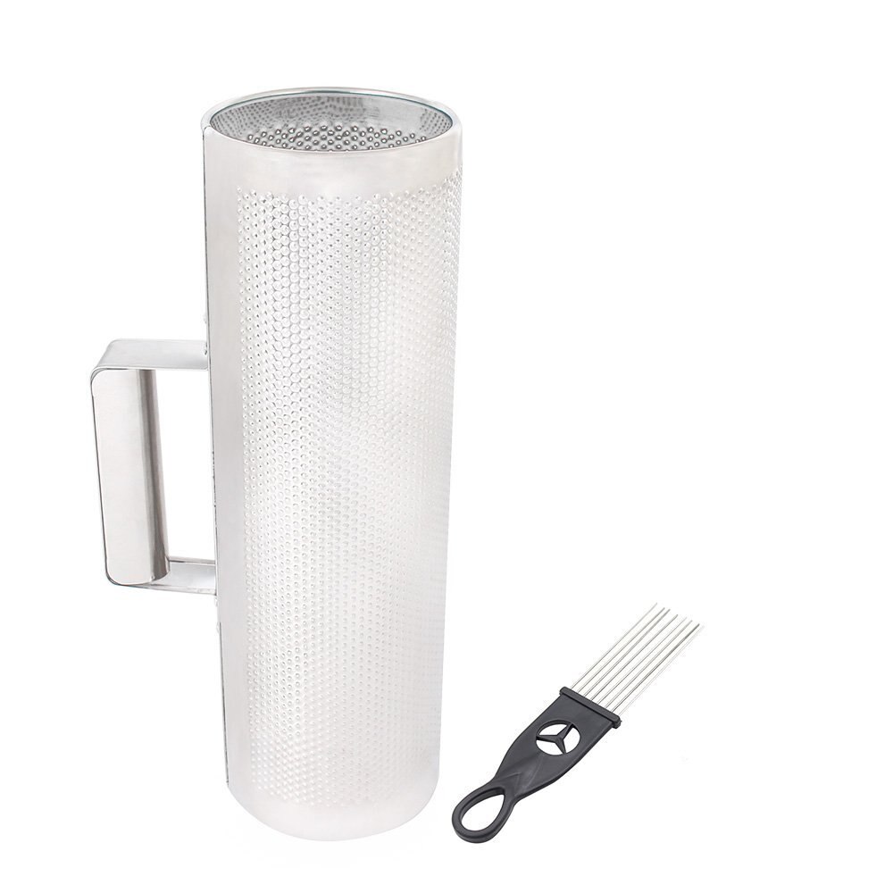 Round Stainless Steel Guiro Instruments Metal Music Training Guiro