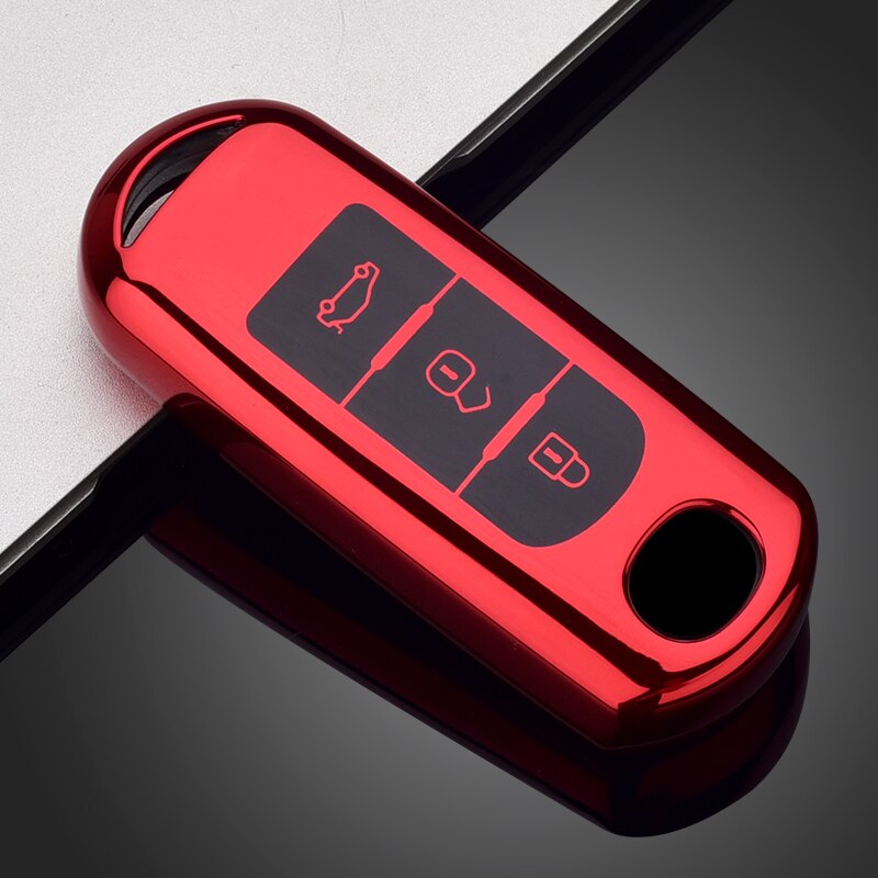 TPU Auto Fernbedienung Schlüssel fallen Abdeckung Für Mazda 2 3 6 Atenza Axela Demio CX-5 CX5 CX-3 CX7 CX-9 zubehör
